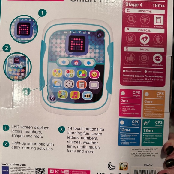 New in Box Winfun Light-Up Smart Pad - Picture 2 of 2